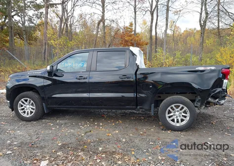 2021 Chevrolet Silverado 1500 4Wd Short Bed Lt With 2Fl из США, поврежденный, VIN 1GCPYJEK7MZ396243